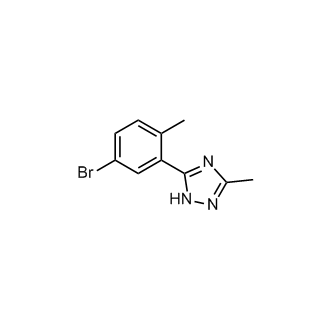 5-(5-Bromo-2-methylphenyl)-3-methyl-1H-1,2,4-triazole