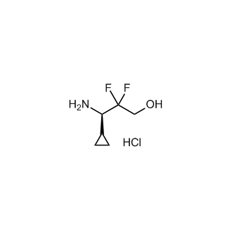 (R)-3-Amino-3-cyclopropyl-2,2-difluoropropan-1-ol hydrochloride