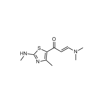 (2E)-3-(Dimethylamino)-1-[4-methyl-2-(methylamino)-5-thiazolyl]-2-propen-1-one