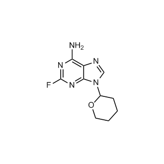 2-Fluoro-9-(tetrahydro-2H-pyran-2-yl)-9H-purin-6-amine