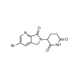 3-(3-Bromo-7-oxo-5,7-dihydro-6H-pyrrolo[3,4-b]pyridin-6-yl)piperidine-2,6-dione