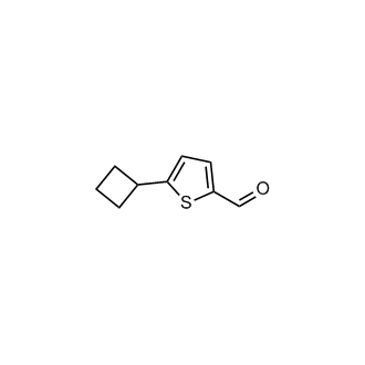 5-Cyclobutyl-2-thiophenecarboxaldehyde