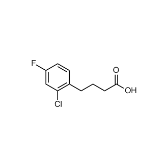 4-(2-Chloro-4-fluorophenyl)butanoic acid