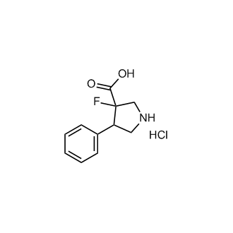 3-Fluoro-4-phenylpyrrolidine-3-carboxylic acid (hydrochloride)