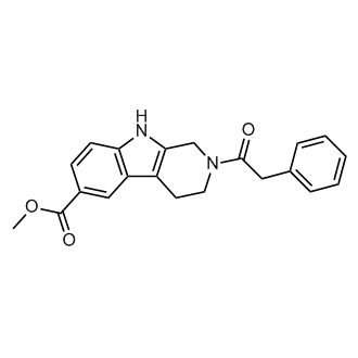 Methyl 2,3,4,9-tetrahydro-2-(2-phenylacetyl)-1H-pyrido[3,4-b]indole-6-carboxylate