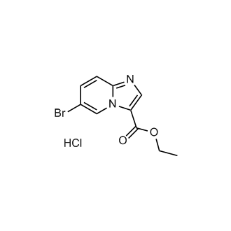 Ethyl 6-bromoimidazo[1,2-a]pyridine-3-carboxylate (hydrochloride)