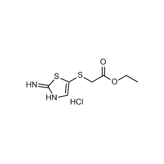 Ethyl 2-((2-imino-2,3-dihydrothiazol-5-yl)thio)acetate (hydrochloride)