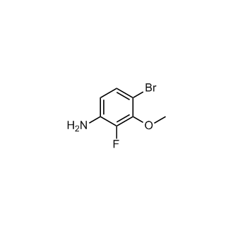 4-Bromo-2-fluoro-3-methoxyaniline