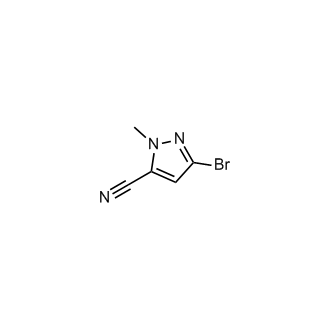 3-Bromo-1-methyl-1H-pyrazole-5-carbonitrile