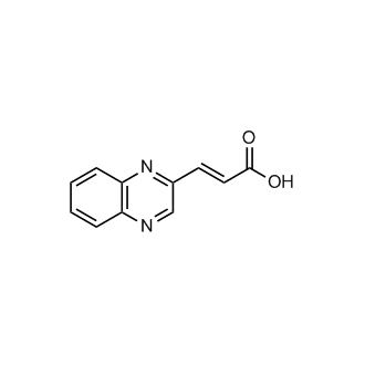(E)-3-(2-Quinoxalinyl)-2-propenoic acid