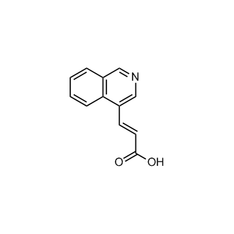 (2E)-3-(4-Isoquinolinyl)-2-propenoic acid