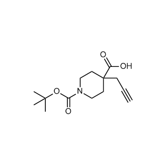 1-(tert-Butoxycarbonyl)-4-(prop-2-yn-1-yl)piperidine-4-carboxylic acid