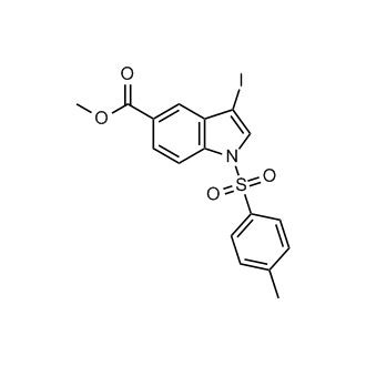 Methyl 3-iodo-1-[(4-methylphenyl)sulfonyl]-1H-indole-5-carboxylate