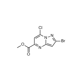 Methyl 2-bromo-7-chloropyrazolo[1,5-a]pyrimidine-5-carboxylate