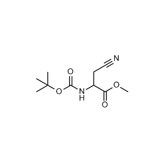 Methyl 3-cyano-2-[[(1,1-dimethylethoxy)carbonyl]amino]propanoate