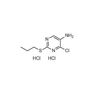 4-Chloro-2-(propylthio)pyrimidin-5-amine dihydrochloride