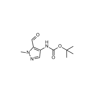tert-Butyl (5-formyl-1-methyl-1H-pyrazol-4-yl)carbamate