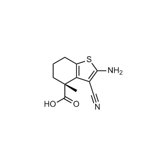 (R)-2-Amino-3-cyano-4-methyl-4,5,6,7-tetrahydrobenzo[b]thiophene-4-carboxylic acid
