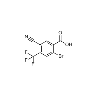 2-Bromo-5-cyano-4-(trifluoromethyl)benzoic acid