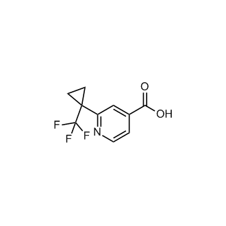 2-(1-(Trifluoromethyl)cyclopropyl)isonicotinic acid