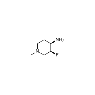 (3S,4R)-3-Fluoro-1-methylpiperidin-4-amine