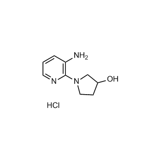 1-(3-Aminopyridin-2-yl)pyrrolidin-3-ol hydrochloride