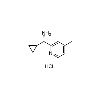 (S)-Cyclopropyl(4-methylpyridin-2-yl)methanamine hydrochloride