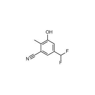 5-(Difluoromethyl)-3-hydroxy-2-methylbenzonitrile