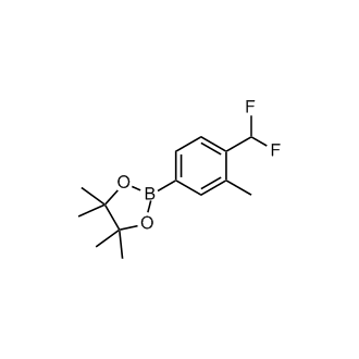 2-[4-(Difluoromethyl)-3-methylphenyl]-4,4,5,5-tetramethyl-1,3,2-dioxaborolane