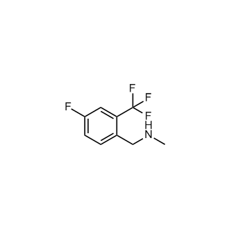 1-(4-Fluoro-2-(trifluoromethyl)phenyl)-N-methylmethanamine