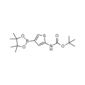 1,1-Dimethylethyl [4-(4,4,5,5-tetramethyl-1,3,2-dioxaborolan-2-yl)-2-thienyl]carbamate
