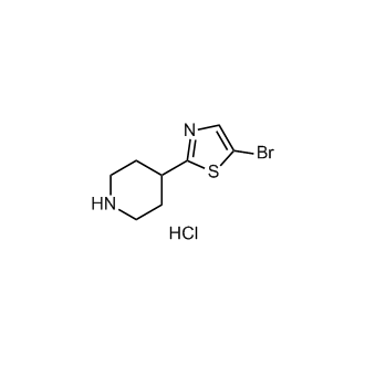 5-Bromo-2-(piperidin-4-yl)thiazole hydrochloride