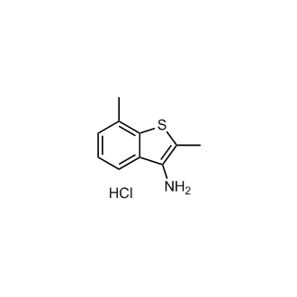 2,7-Dimethylbenzo[b]thiophen-3-amine hydrochloride