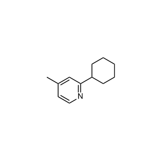 2-Cyclohexyl-4-methylpyridine