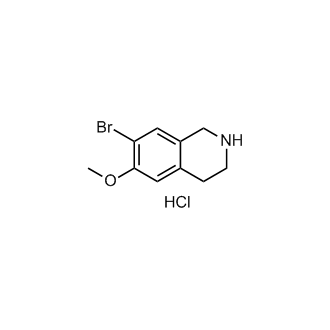 7-Bromo-6-methoxy-1,2,3,4-tetrahydroisoquinoline hydrochloride