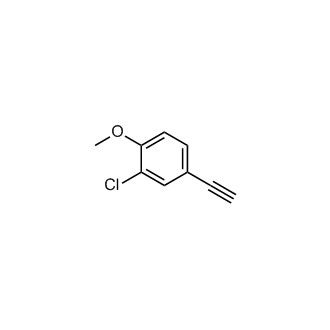 2-Chloro-4-ethynyl-1-methoxybenzene