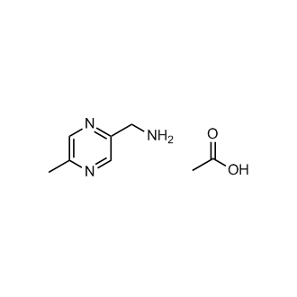 (5-Methylpyrazin-2-yl)methanamine acetate