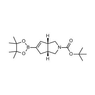 tert-Butyl (3aR,6aS)-rel-5-(4,4,5,5-tetramethyl-1,3,2-dioxaborolan-2-yl)-3,3a,4,6a-tetrahydrocyclopenta[c]pyrrole-2(1H)-carboxylate