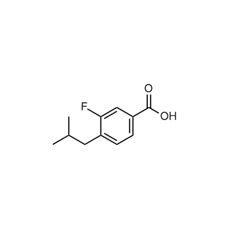 3-Fluoro-4-isobutylbenzoic acid