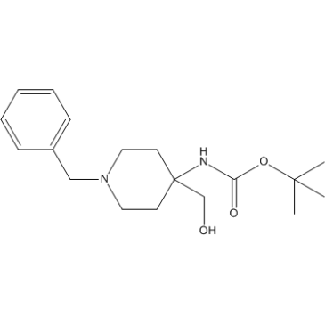 tert-Butyl (1-benzyl-4-(hydroxymethyl)piperidin-4-yl)carbamate