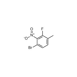 1-Bromo-3-fluoro-4-methyl-2-nitrobenzene
