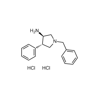 (3R,4S)-1-Benzyl-4-phenylpyrrolidin-3-amine dihydrochloride