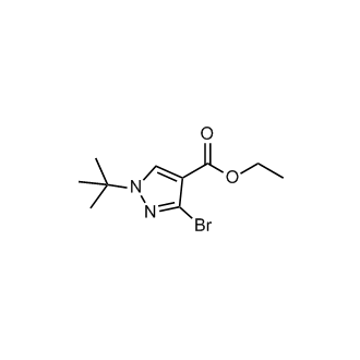 Ethyl 3-bromo-1-(tert-butyl)-1H-pyrazole-4-carboxylate