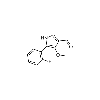 5-(2-Fluorophenyl)-4-methoxy-1H-pyrrole-3-carbaldehyde