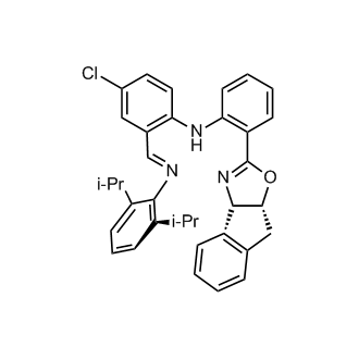 4-Chloro-N-(2-((3aS,8aR)-8,8a-dihydro-3aH-indeno[1,2-d]oxazol-2-yl)phenyl)-2-((E)-((2,6-diisopropylphenyl)imino)methyl)aniline