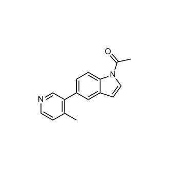 1-(5-(4-Methylpyridin-3-yl)-1H-indol-1-yl)ethanone