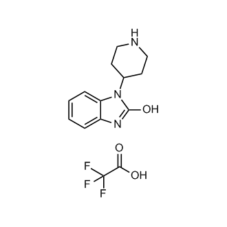 1-(Piperidin-4-yl)-1H-benzo[d]imidazol-2-ol trifluoroacetate trifluoroacetate