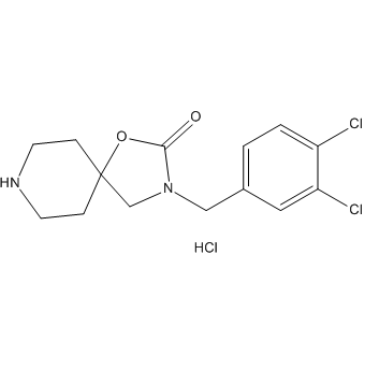 3-(3,4-Dichlorobenzyl)-1-oxa-3,8-diazaspiro[4.5]decan-2-one hydrochloride