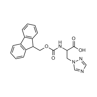 2-((((9H-Fluoren-9-yl)methoxy)carbonyl)amino)-3-(1H-1,2,4-triazol-1-yl)propanoic acid