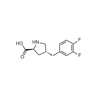 (2S,4R)-4-(3,4-Difluorobenzyl)pyrrolidine-2-carboxylic acid